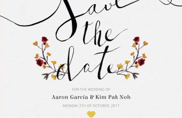 Save the date bozza